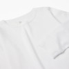 Pack of 3 Long Sleeve Vests for Boys, White