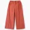 Wide leg trousers in broderie anglaise for girls, orange