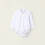 Bodysuit - Cotton Shirt for Newborn, White