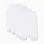 Pack 4 footed cotton trousers for newborns and babies, white